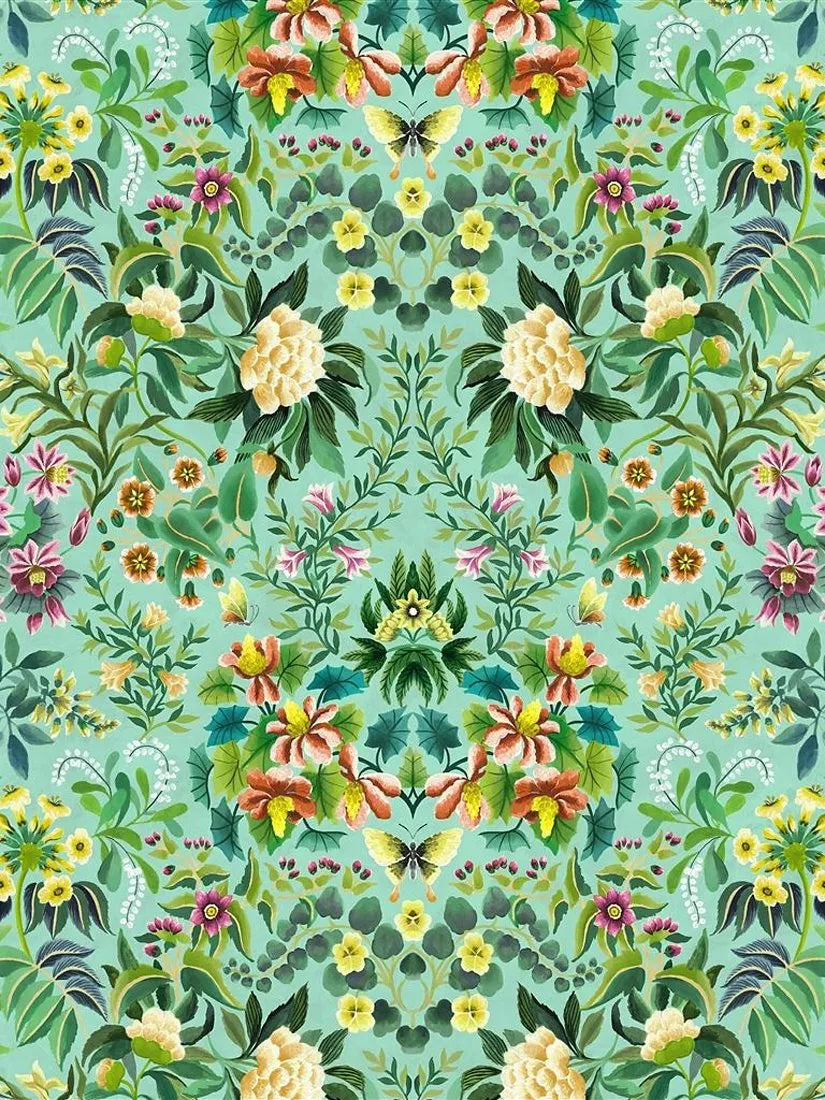 Designers Guild Ikebana Damask Floral Furnishing Fabric