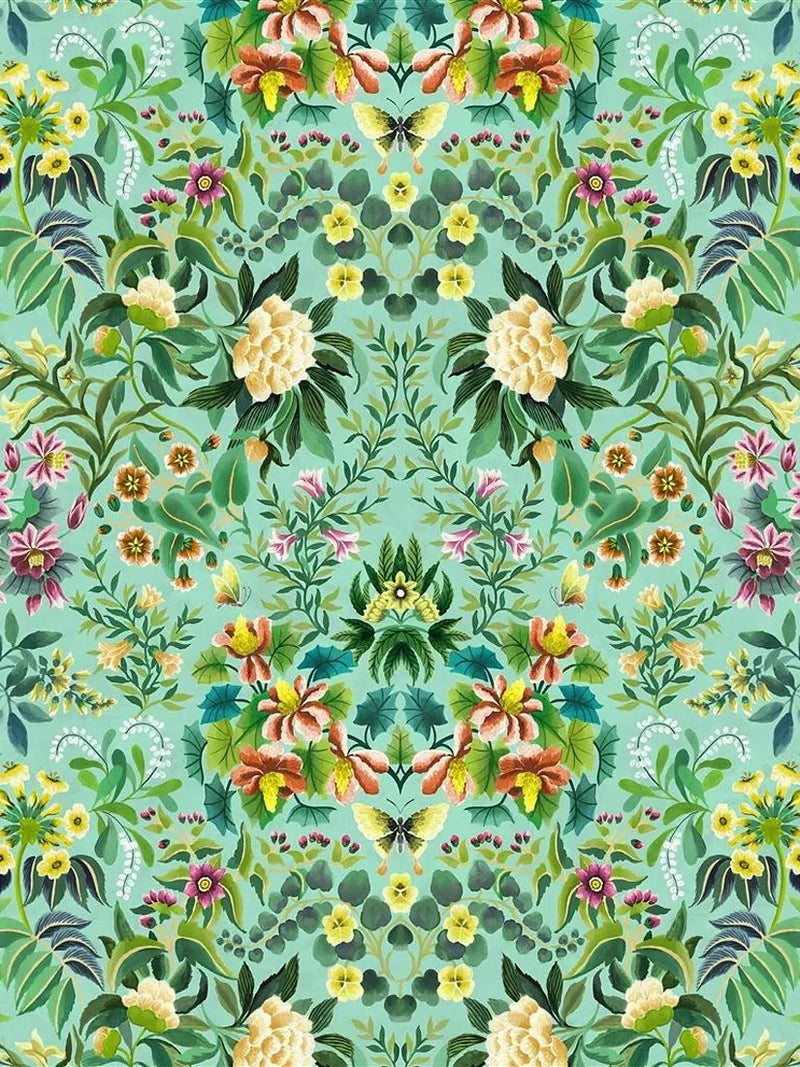 Designers Guild Ikebana Damask Floral Furnishing Fabric