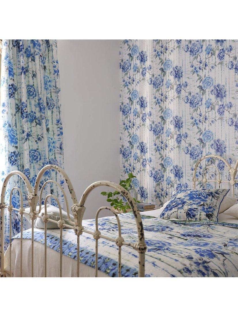 نسيج مفروشات زهور Designers Guild Kyoto بعرض 139 سم، مستورد من المملكة المتحدة