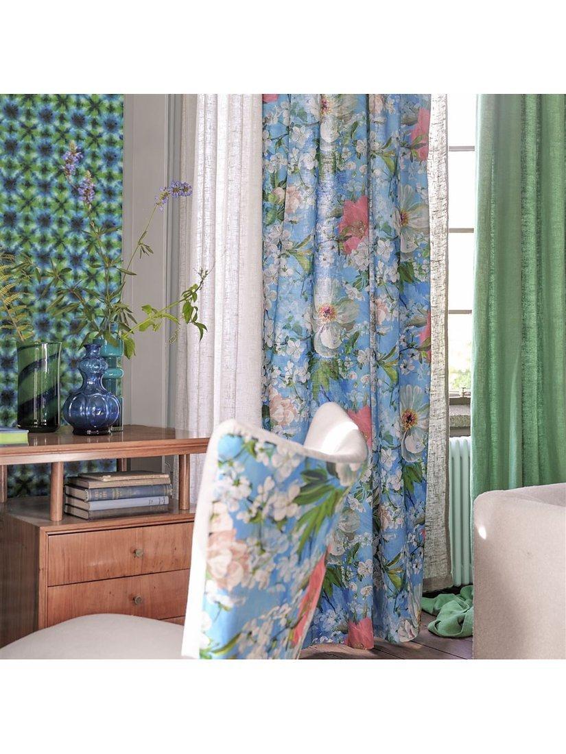 قماش مفروشات زهري Designers Guild Peony Blossom، إصدار المملكة المتحدة