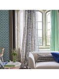 قماش أثاث Suzuri من Designers Guild من القطن بنسبة 100% بنقش خطوط مجردة، إصدار المملكة المتحدة