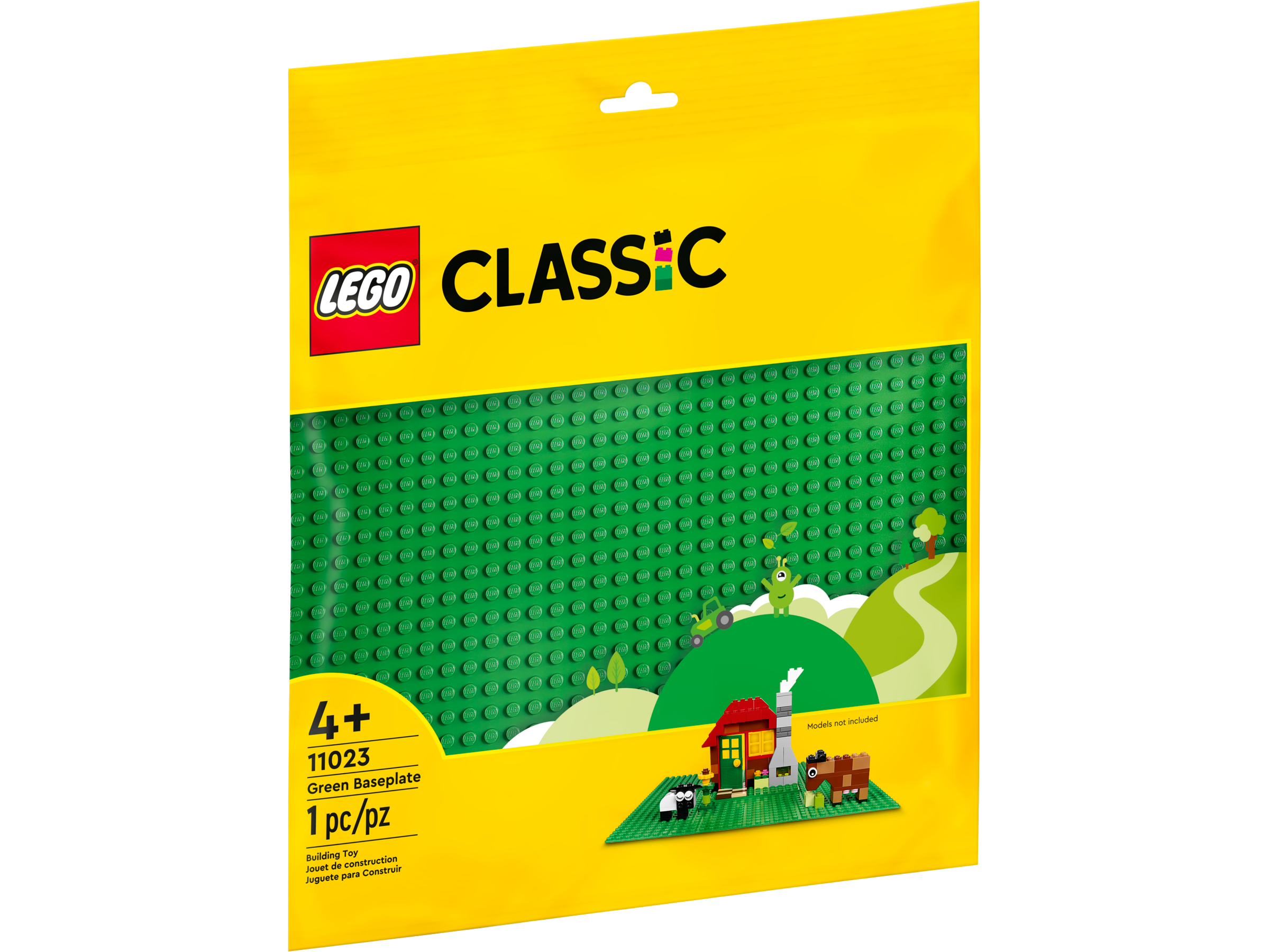 LEGO Green Baseplate 25cm Square Construction Mat, UK version