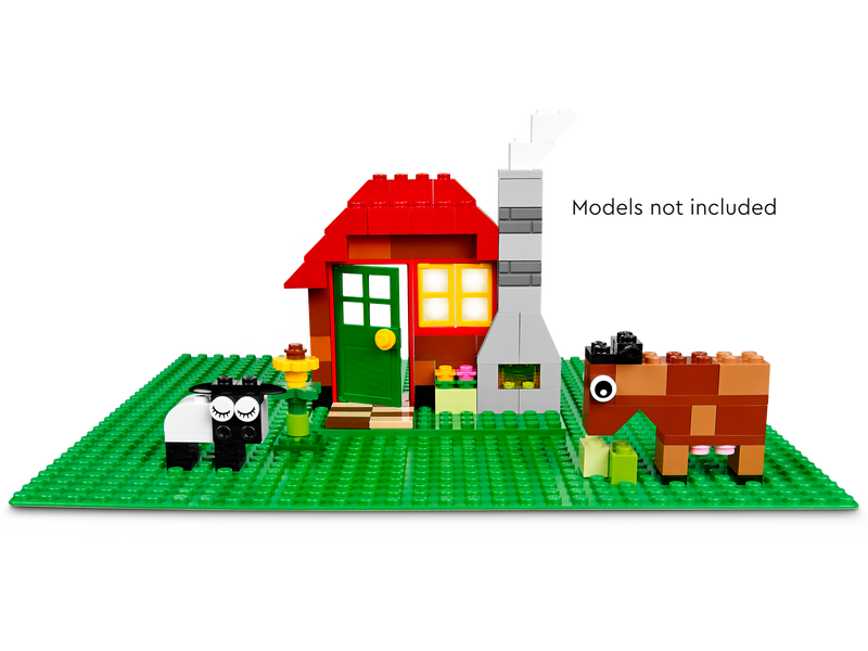 LEGO Green Baseplate 25cm Square Construction Mat, UK version