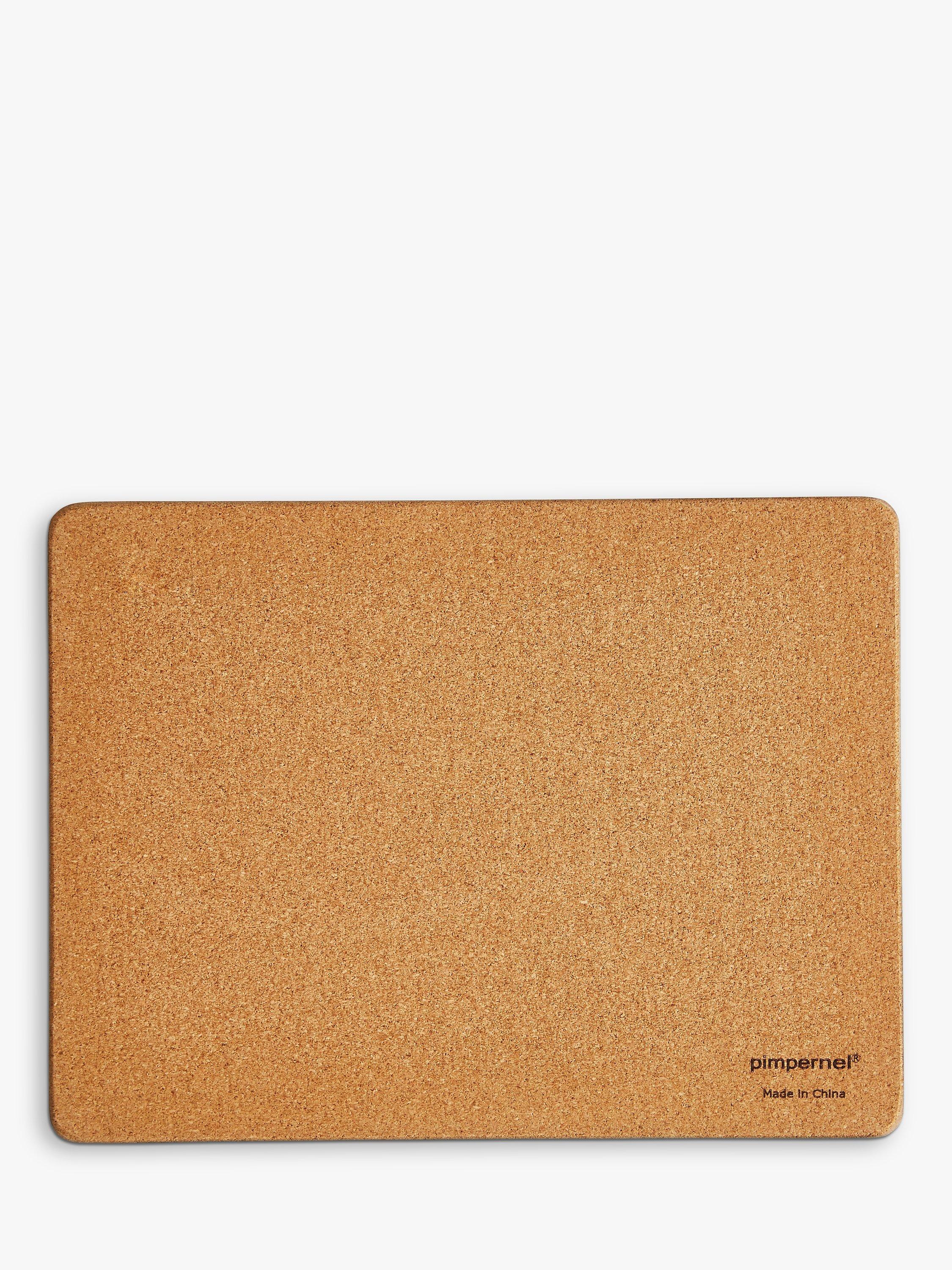 Wrendale Designs animal placemats set of 4 cork-backed, imported from the UK