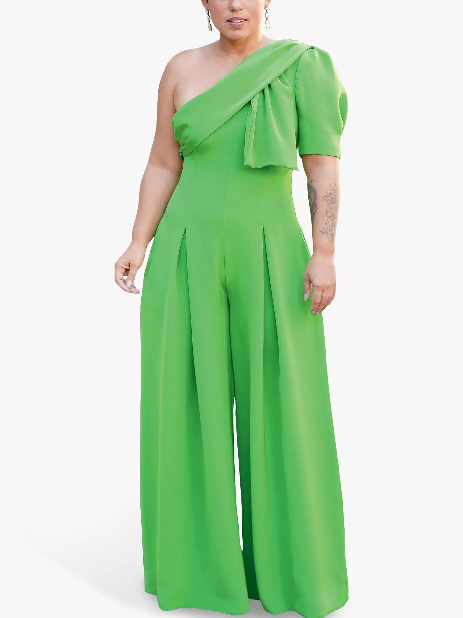 Simplicity S9142 sewing pattern one shoulder jumpsuit - British product