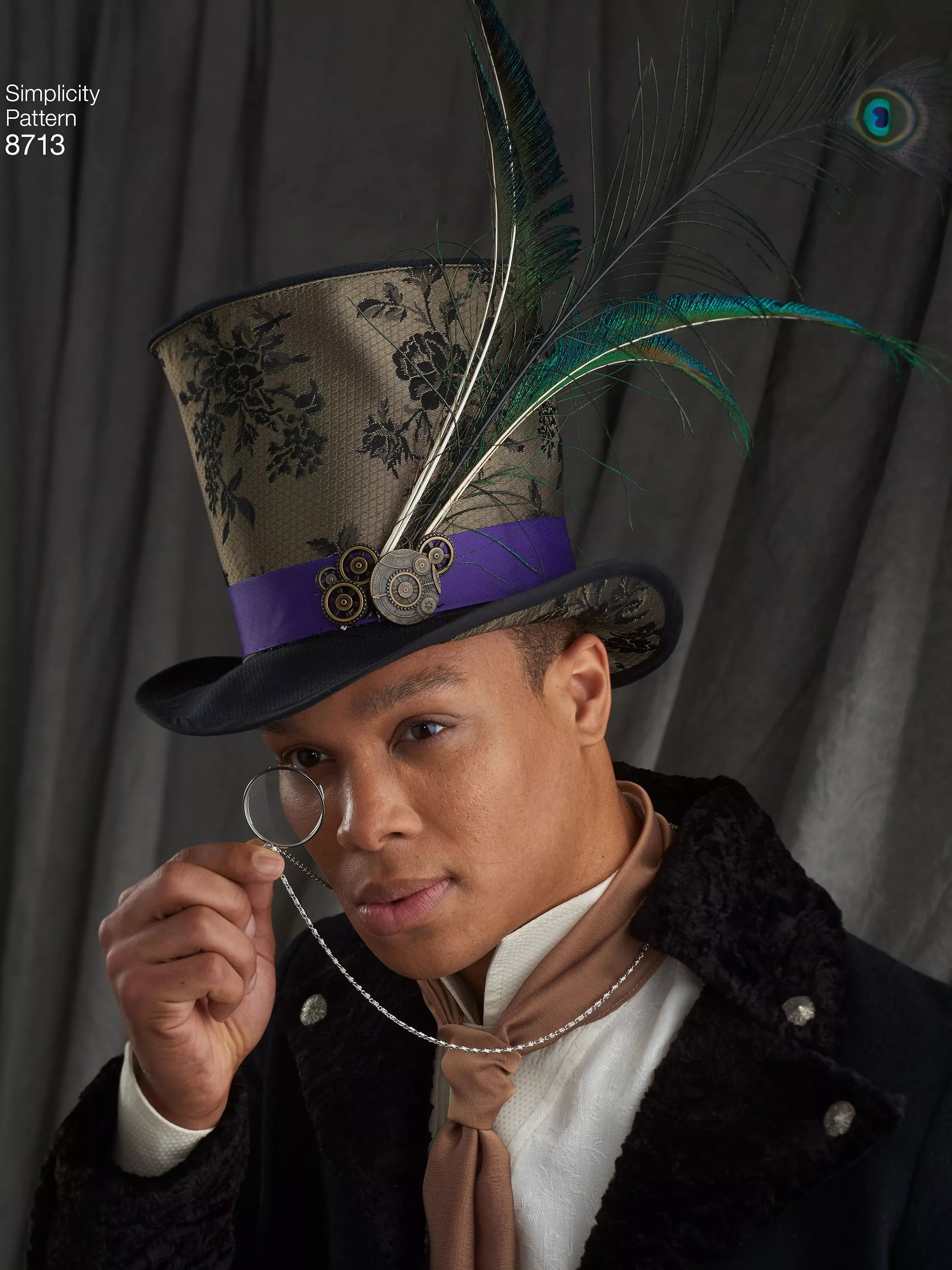 Simplicity costume hats sewing pattern S8713 multi-size, imported from the UK