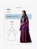 Simplicity Misses' Fantasy Costume Sewing Pattern, S9089, H5