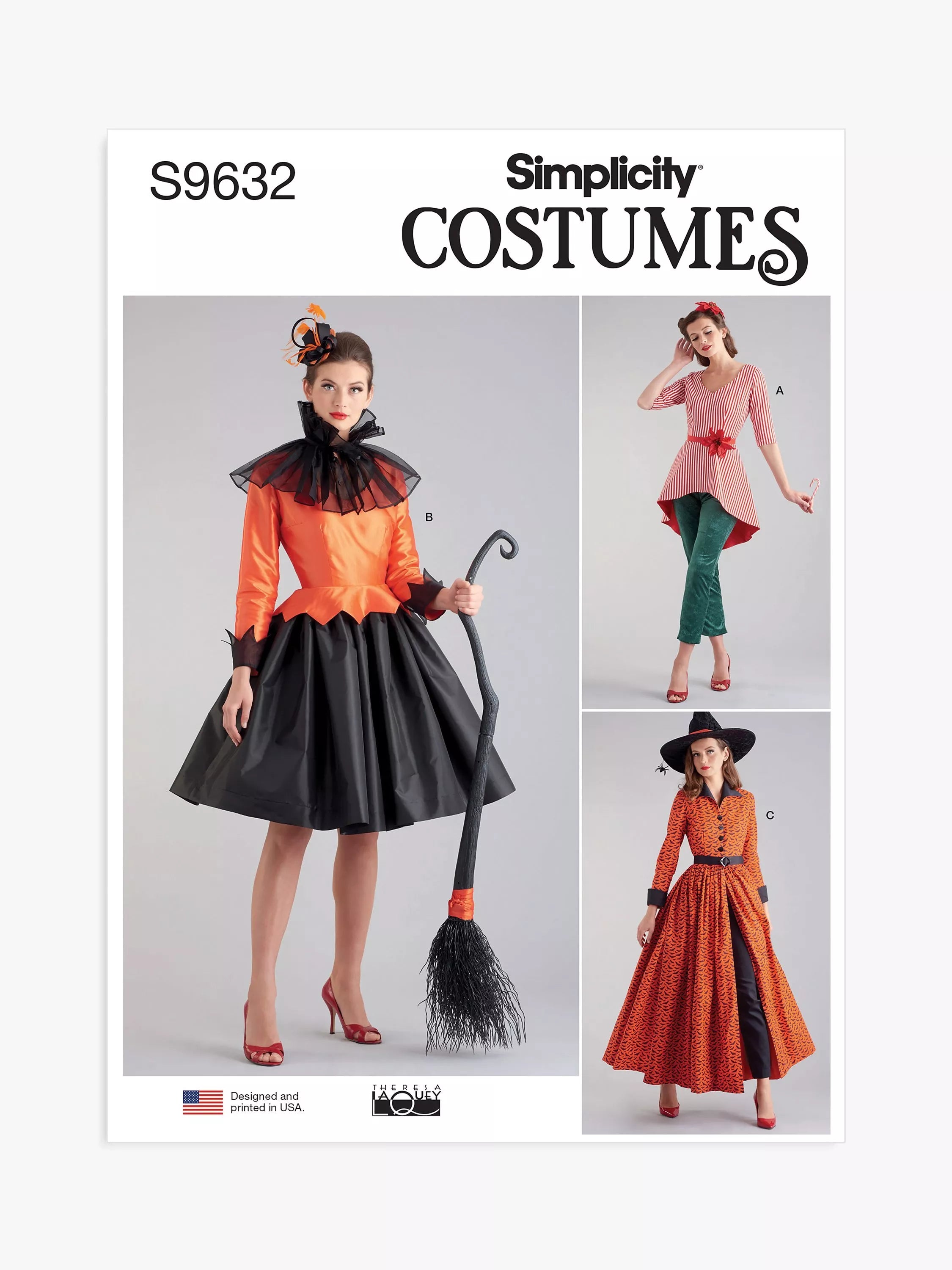 Simplicity Halloween costume sewing pattern S9632 - British product