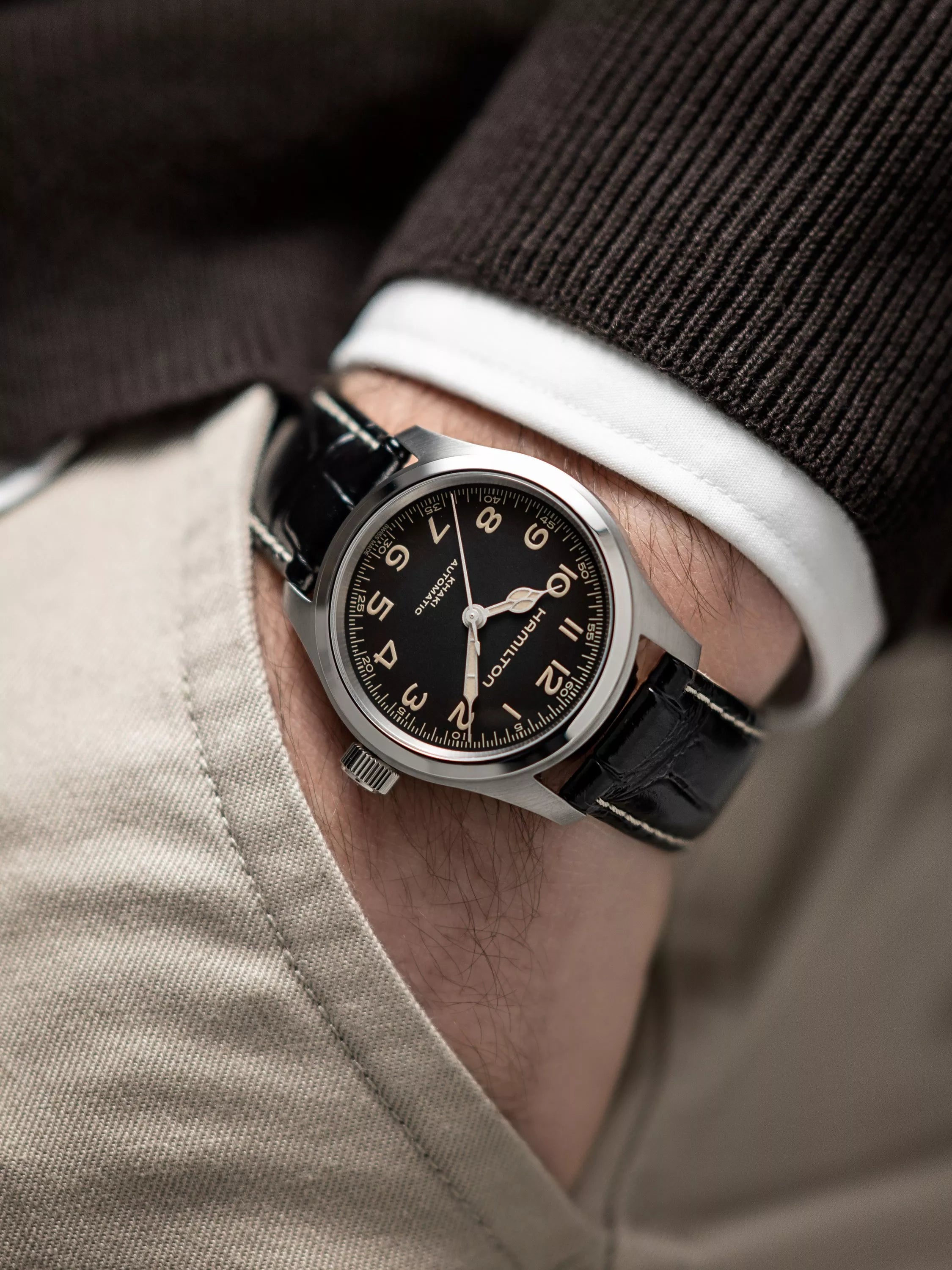 Hamilton Khaki Field Murph automatic watch 38mm, UK version