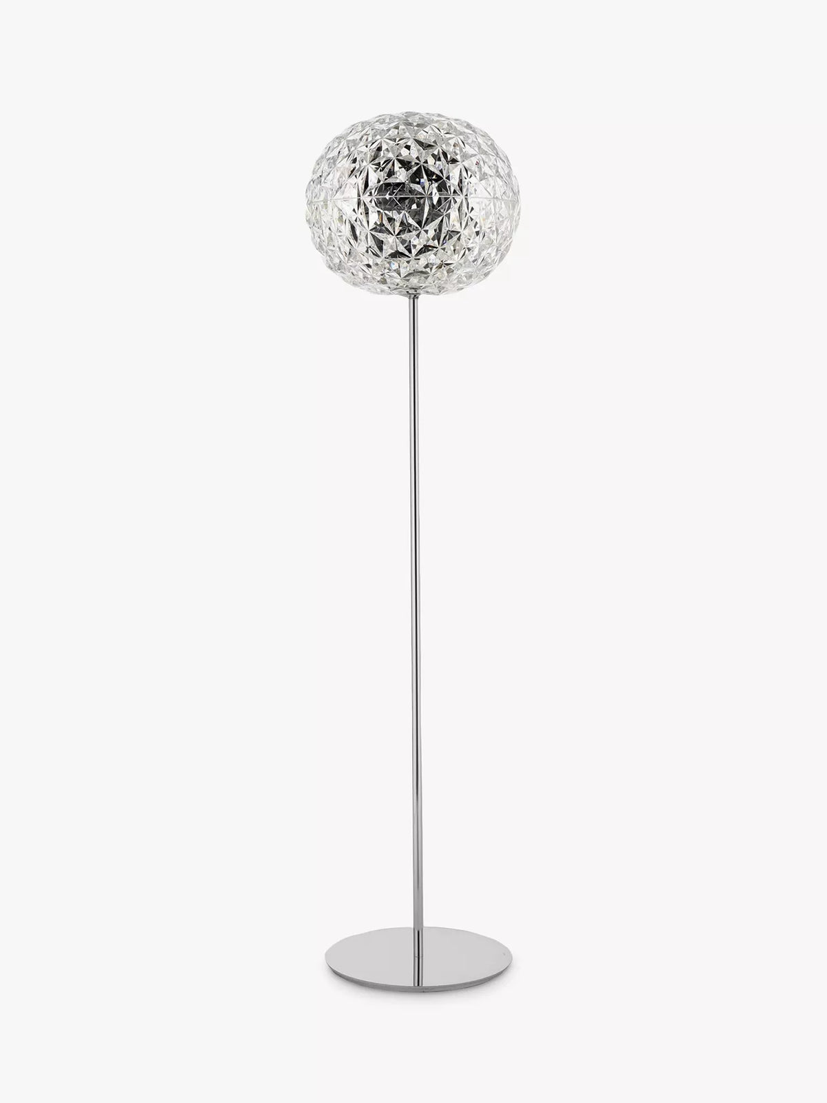 Kartell Planet floor lamp Crystal medium, UK version
