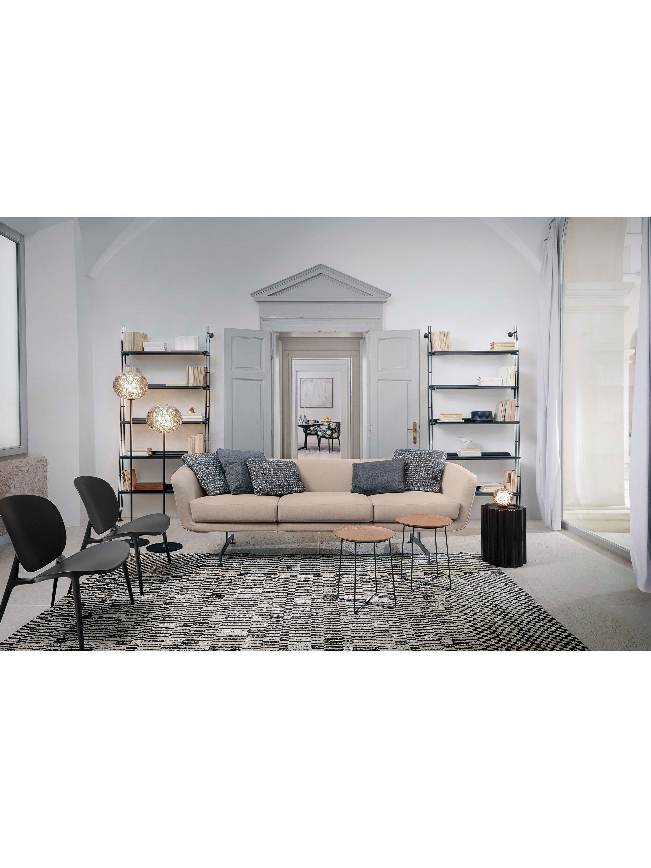 Kartell Planet floor lamp Crystal medium, UK version