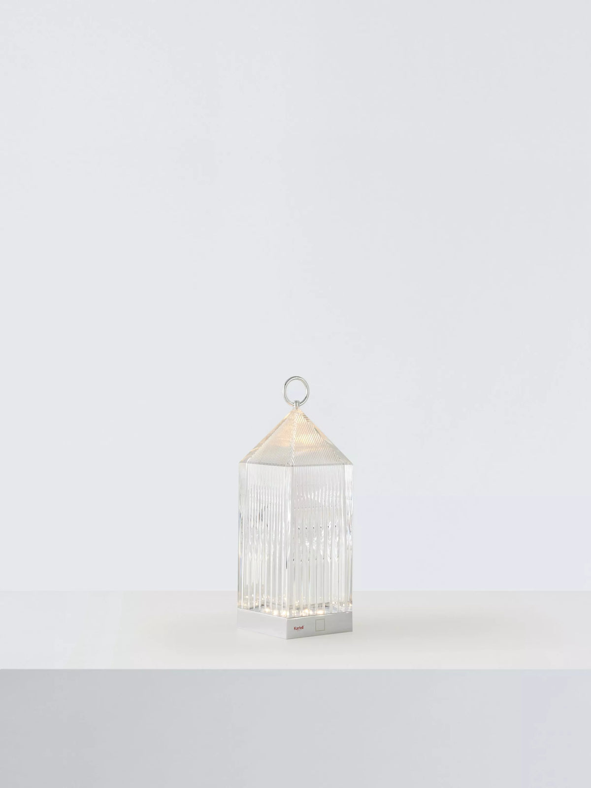 Kartell rechargeable lantern table lamp 31cm portable, imported from the UK