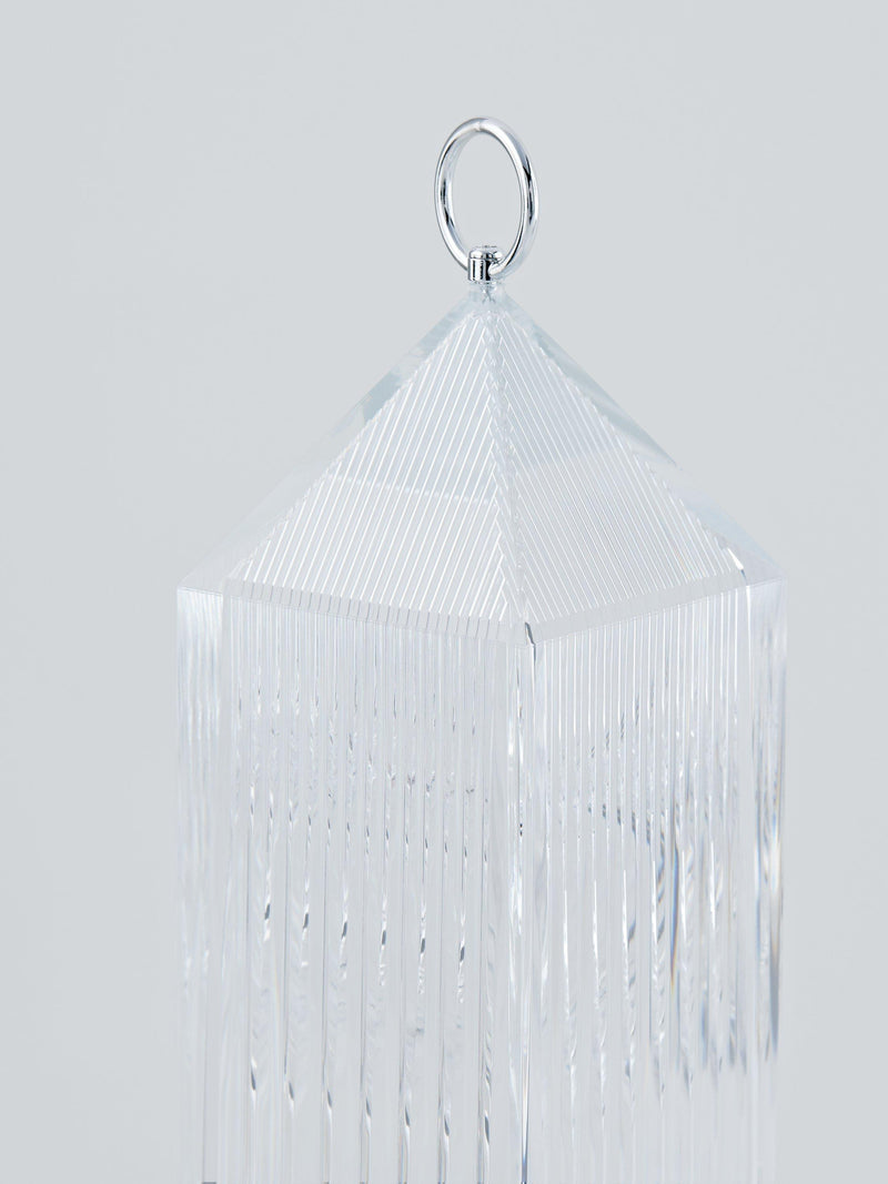 Kartell rechargeable lantern table lamp 31cm portable, imported from the UK