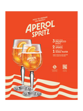 Aperol gift set with two glasses and 70cl bottle - British product