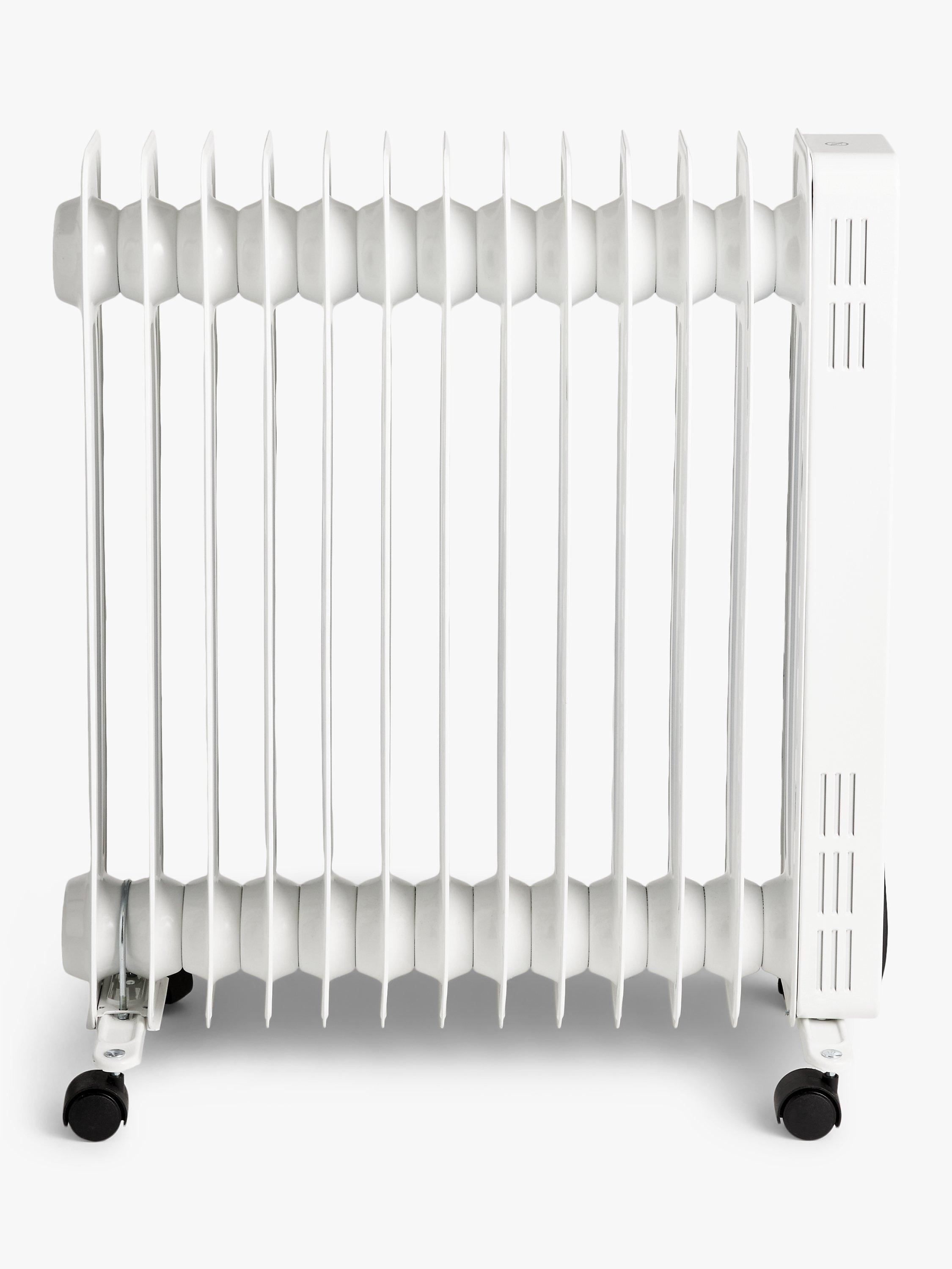 John Lewis 2500W digital oil radiator, imported from the UK