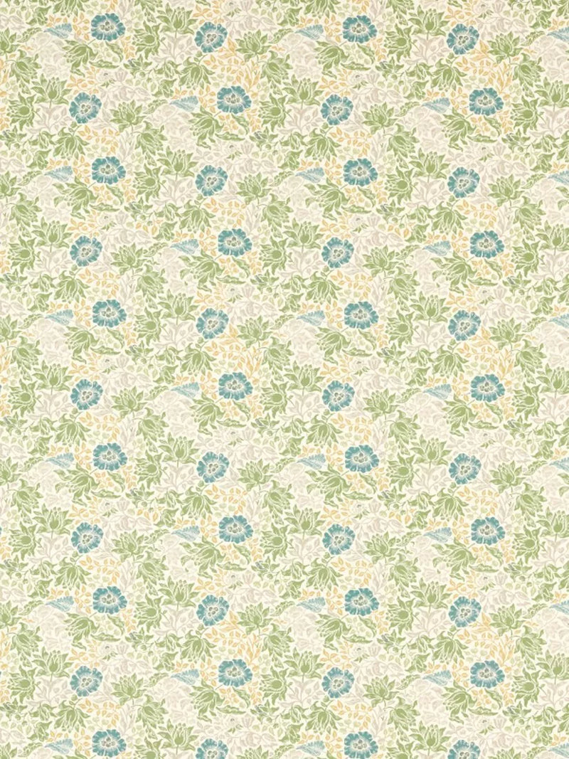 Clarke & Clarke Mallow fabric floral pattern, imported from the UK
