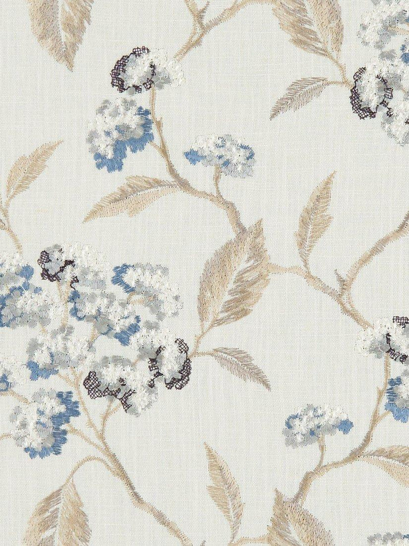 Clarke & Clarke Summerby blomstermøbelstoff - Britisk produkt