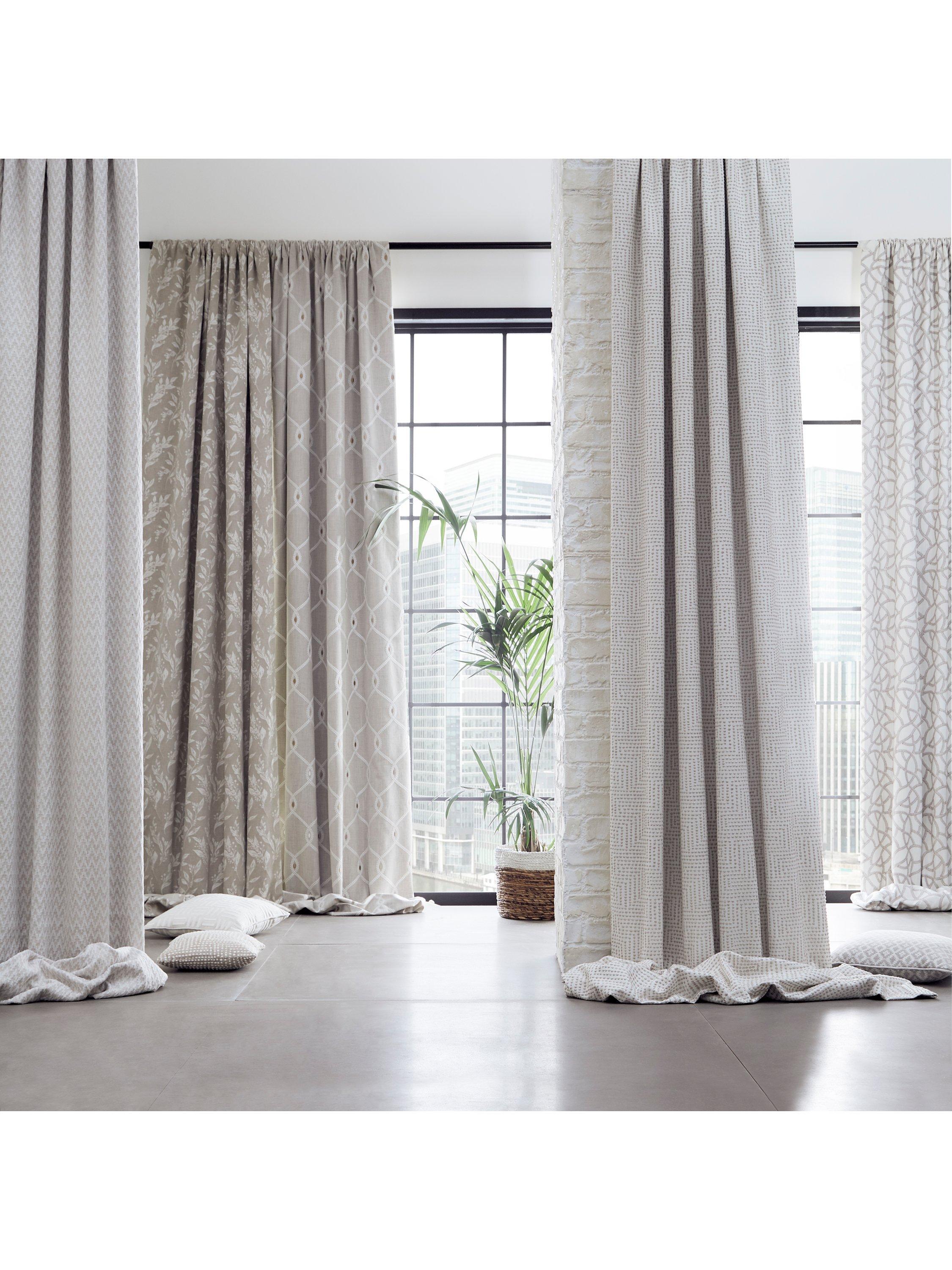 Clarke & Clarke Opus furnishing fabric with graphic pattern - British product