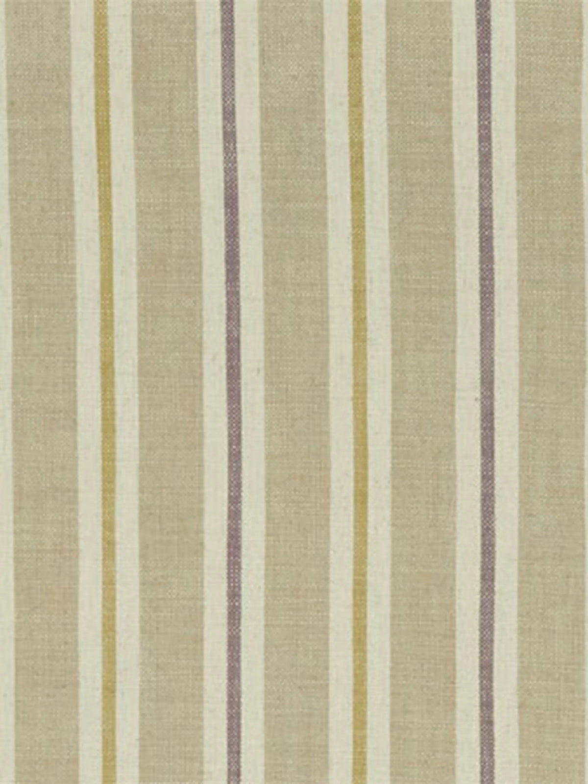 Clarke & Clarke Sackville Stripe made-to-measure curtain Natural - British product