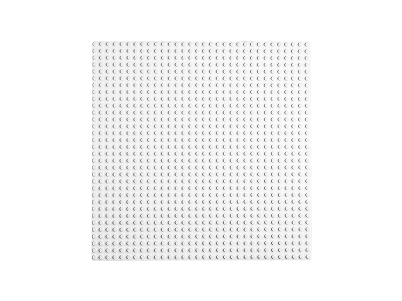 LEGO Classic White Baseplate 25cm Square (British brand)