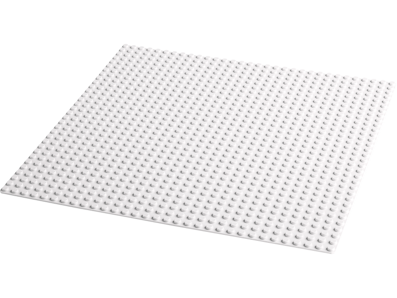LEGO Classic White Baseplate 25cm Square (British brand)