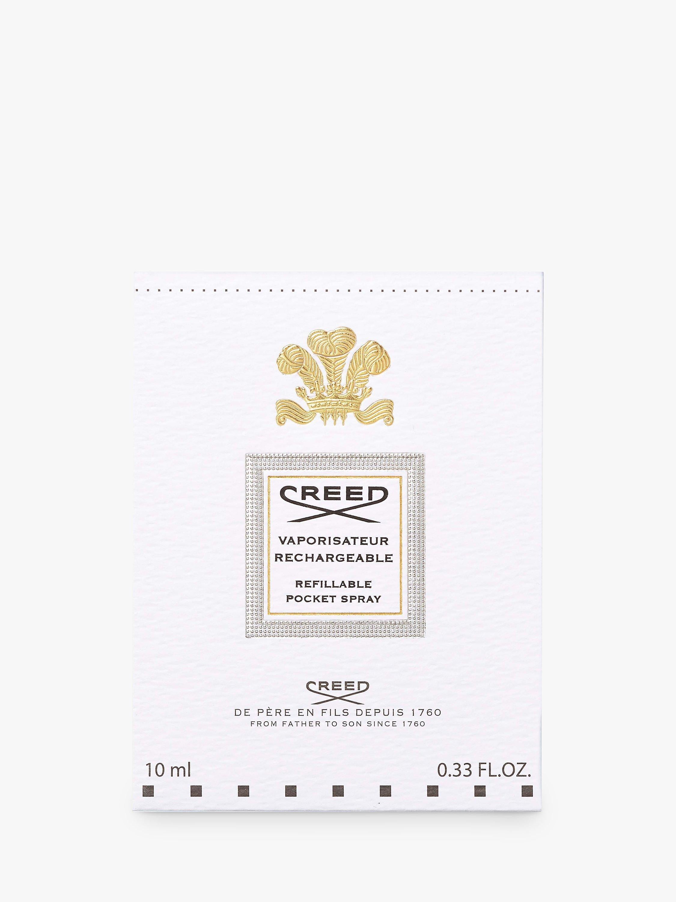 Creed gold travel atomiser 10ml (British brand)
