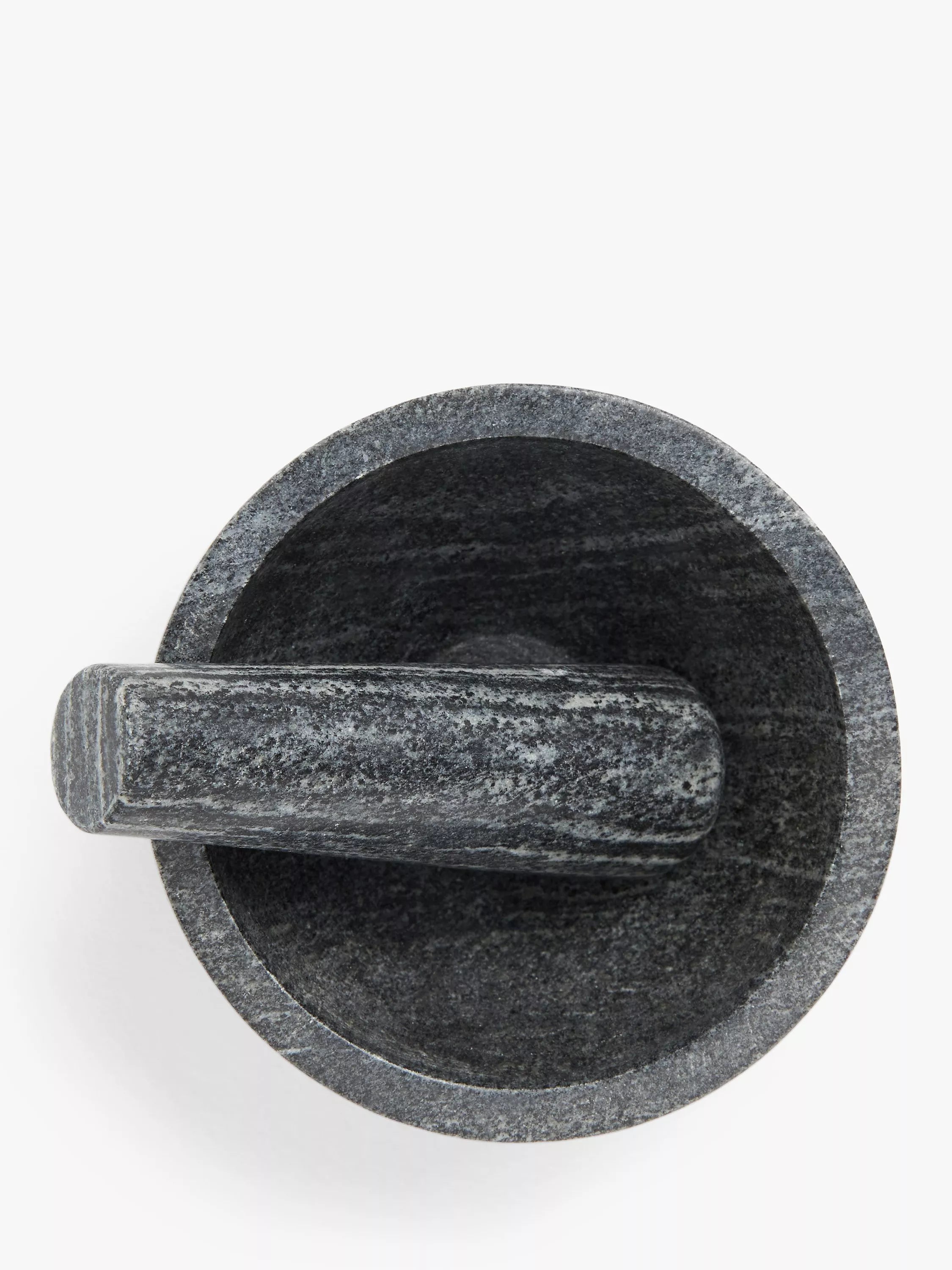 John Lewis honed marble pestle mortar grey, UK version