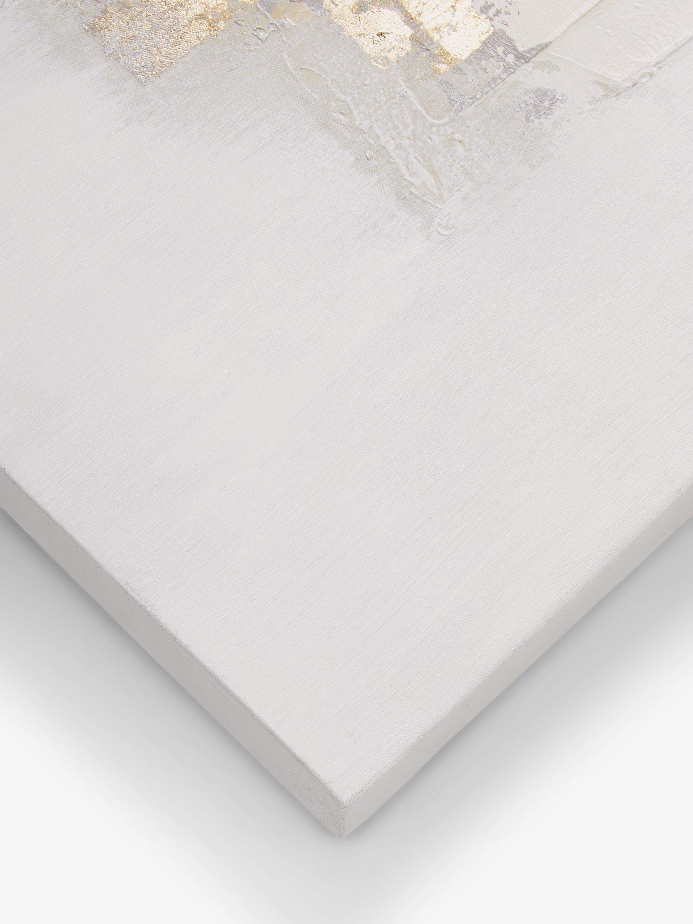 John Lewis abstract canvas hand-painted 100x100cm, imported from the UK