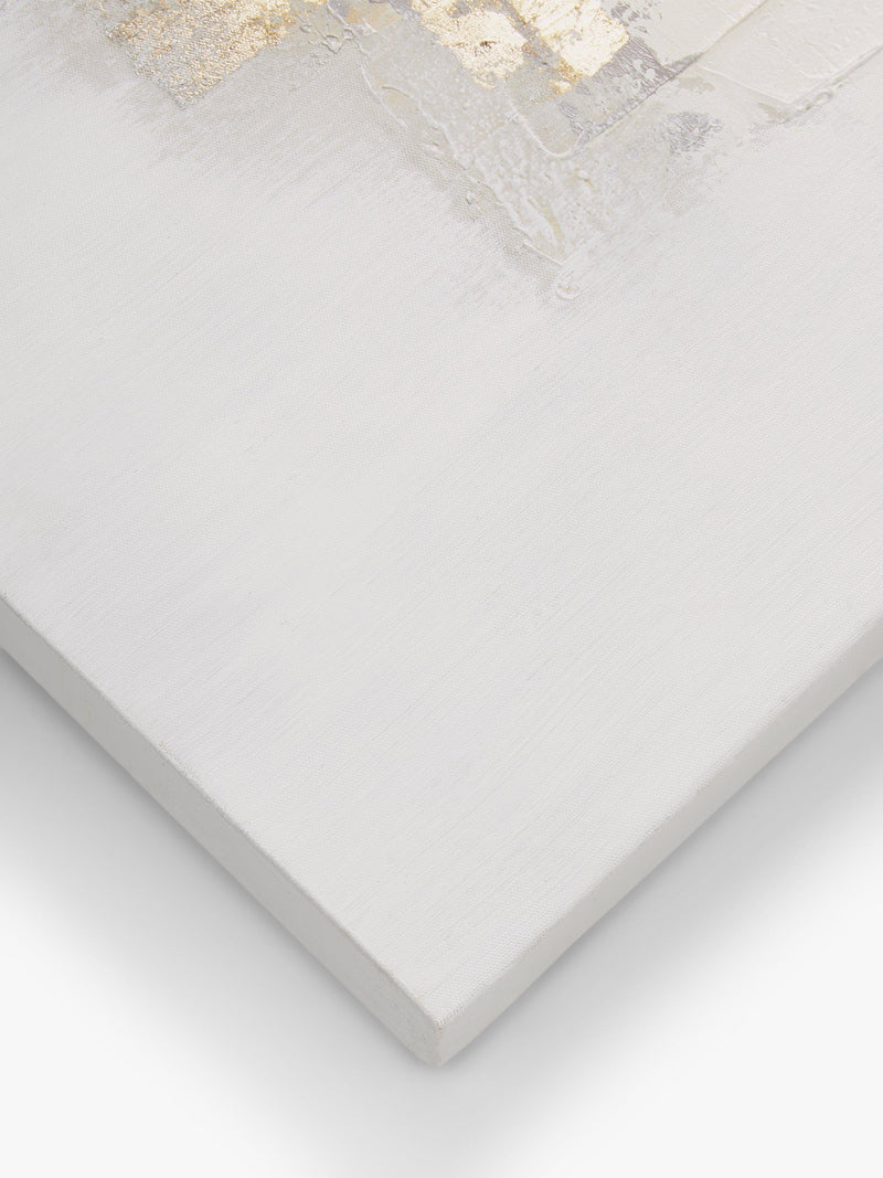 John Lewis abstract canvas hand-painted 100x100cm, imported from the UK