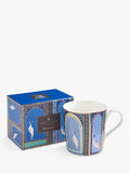 Sara Miller India Lattice Windows Fine China Mug 344ml (British brand)