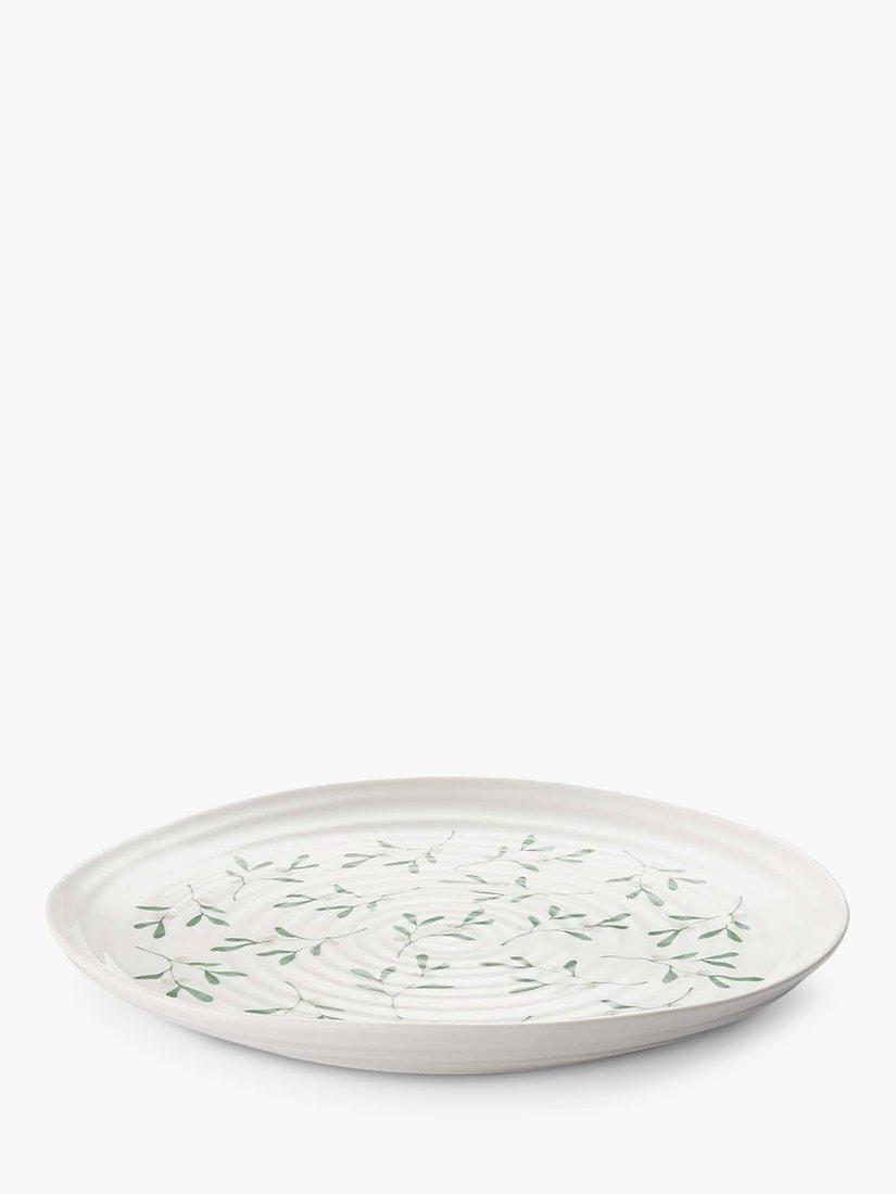 Sophie Conran for Portmeirion Mistletoe porcelain platter 30cm - British product