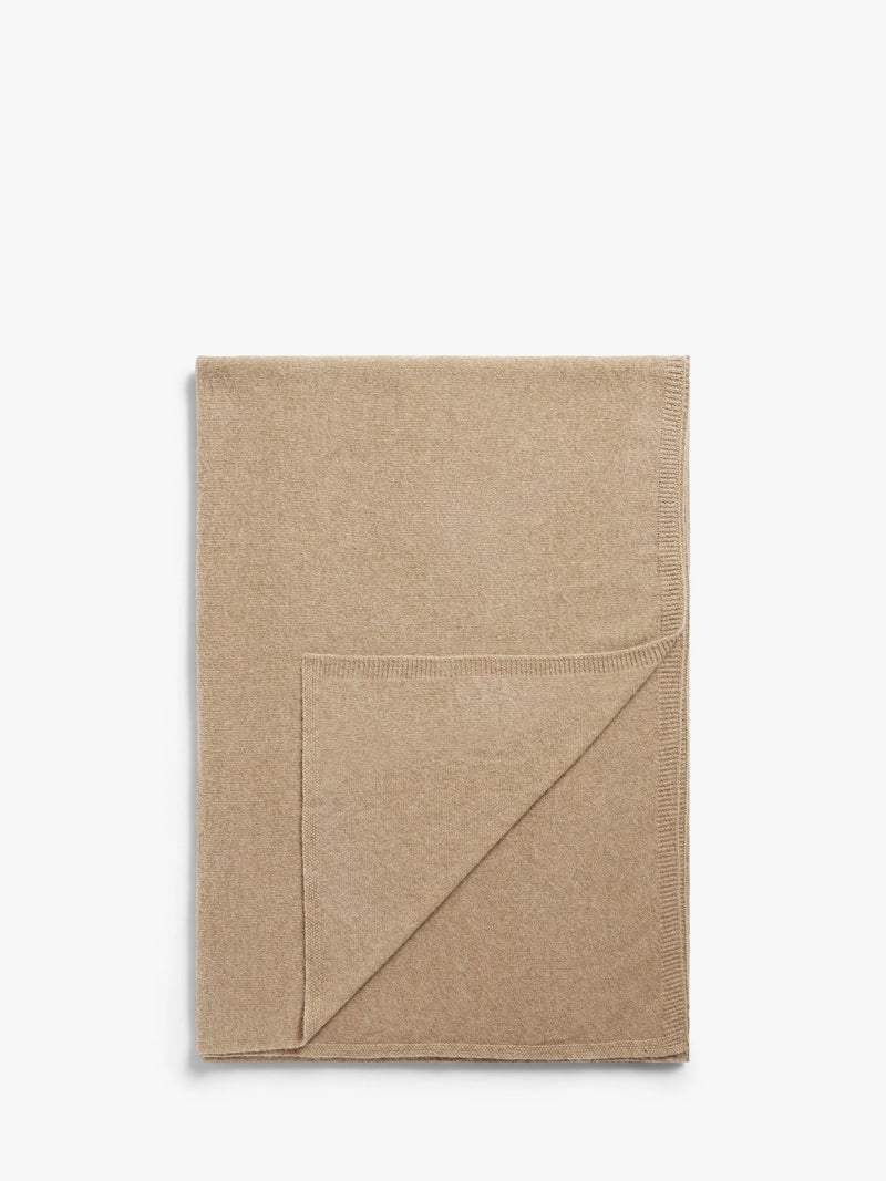 John Lewis The Ultimate Collection cashmere throw double size, UK version