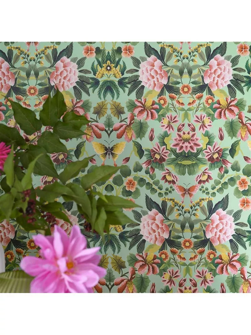 Designers Guild Ikebana Damask Wallpaper - British product