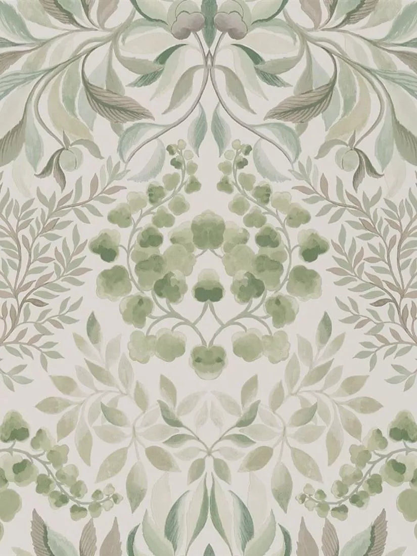 Designers Guild Karakusa Contemporary Damask Wallpaper