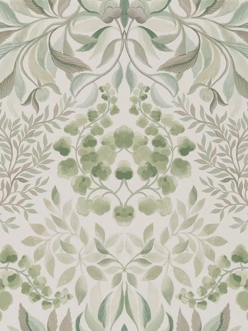Designers Guild Karakusa Contemporary Damask Wallpaper