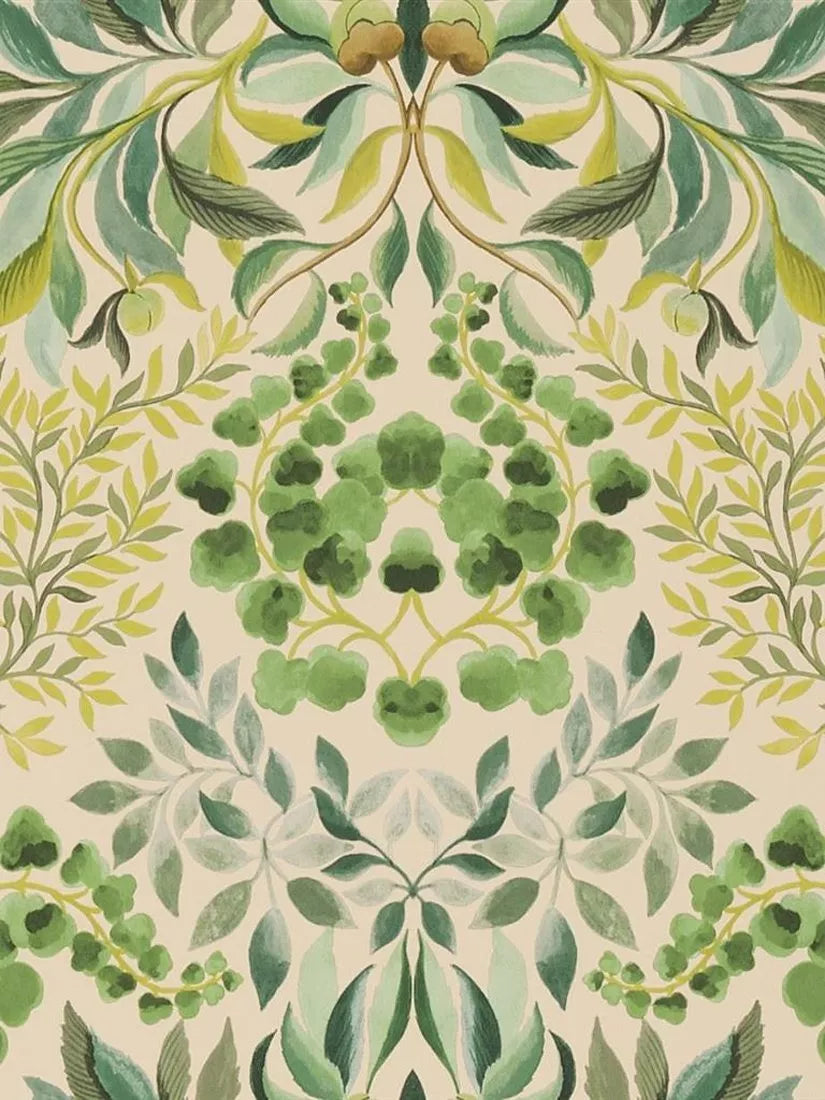 Designers Guild Karakusa Contemporary Damask Wallpaper