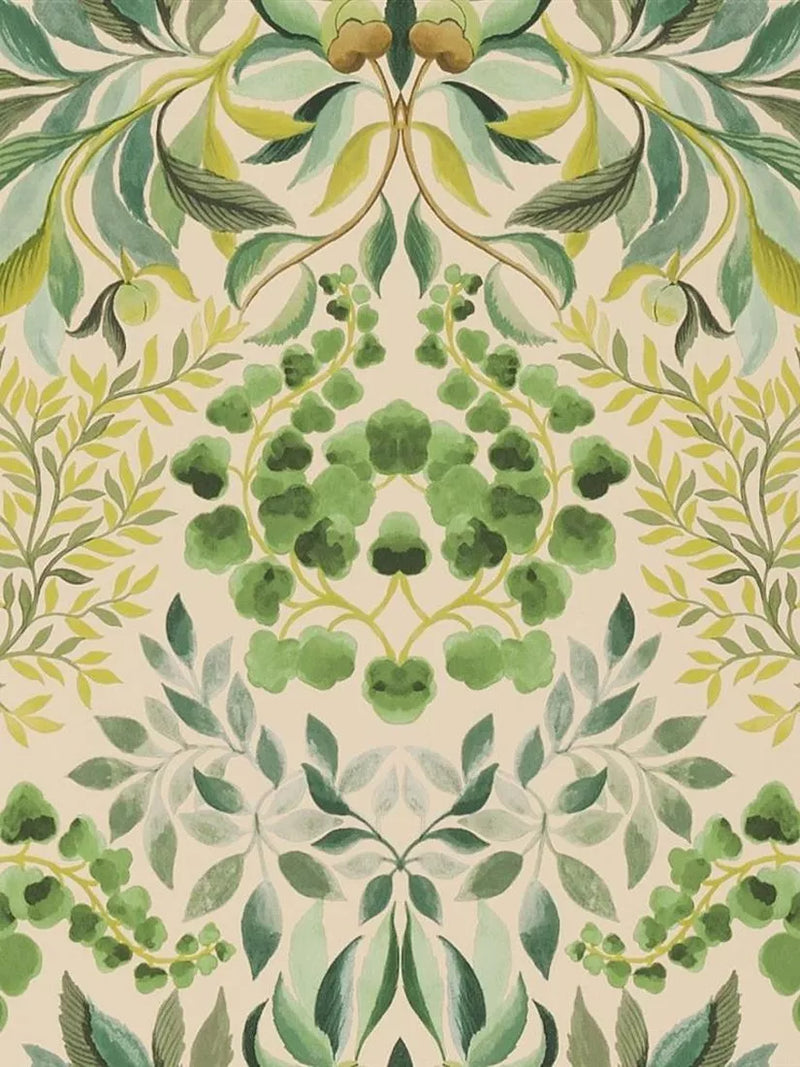 Designers Guild Karakusa Contemporary Damask Wallpaper