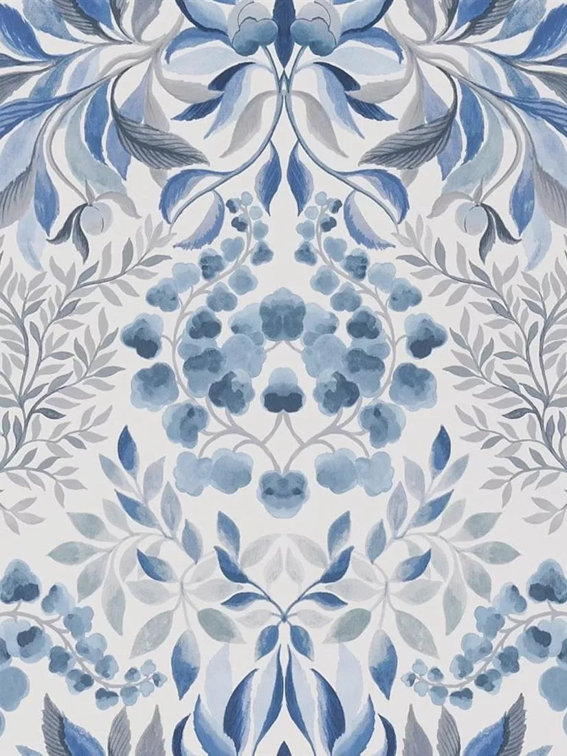 Designers Guild Karakusa Contemporary Damask Wallpaper