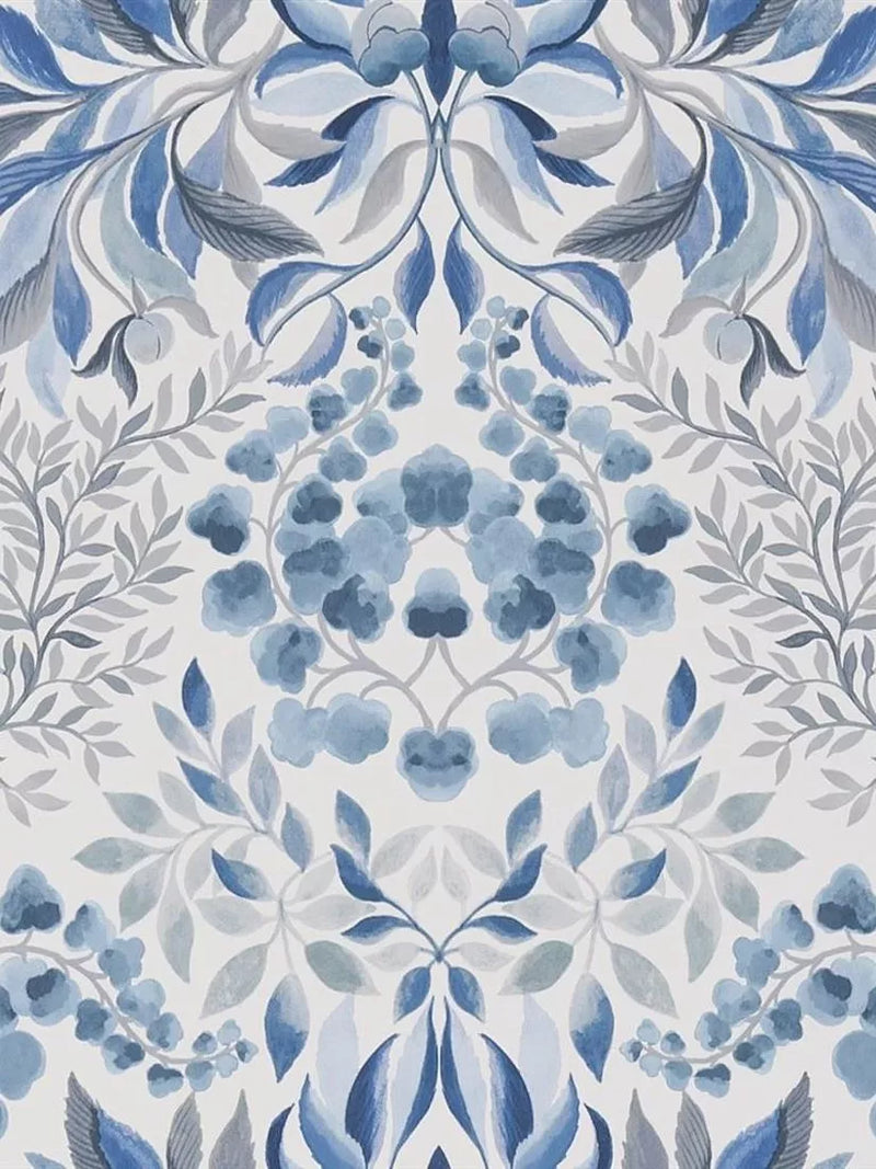Designers Guild Karakusa Contemporary Damask Wallpaper
