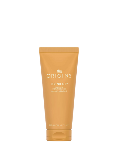 John Lewis Origins Drink Up 10 Minute Hydrating Mask with Apricot 75ml- Buy online at McGrocer