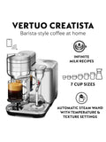 Nespresso Vertuo Creatista coffee machine, imported from the UK