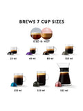 Nespresso Vertuo Creatista coffee machine, imported from the UK