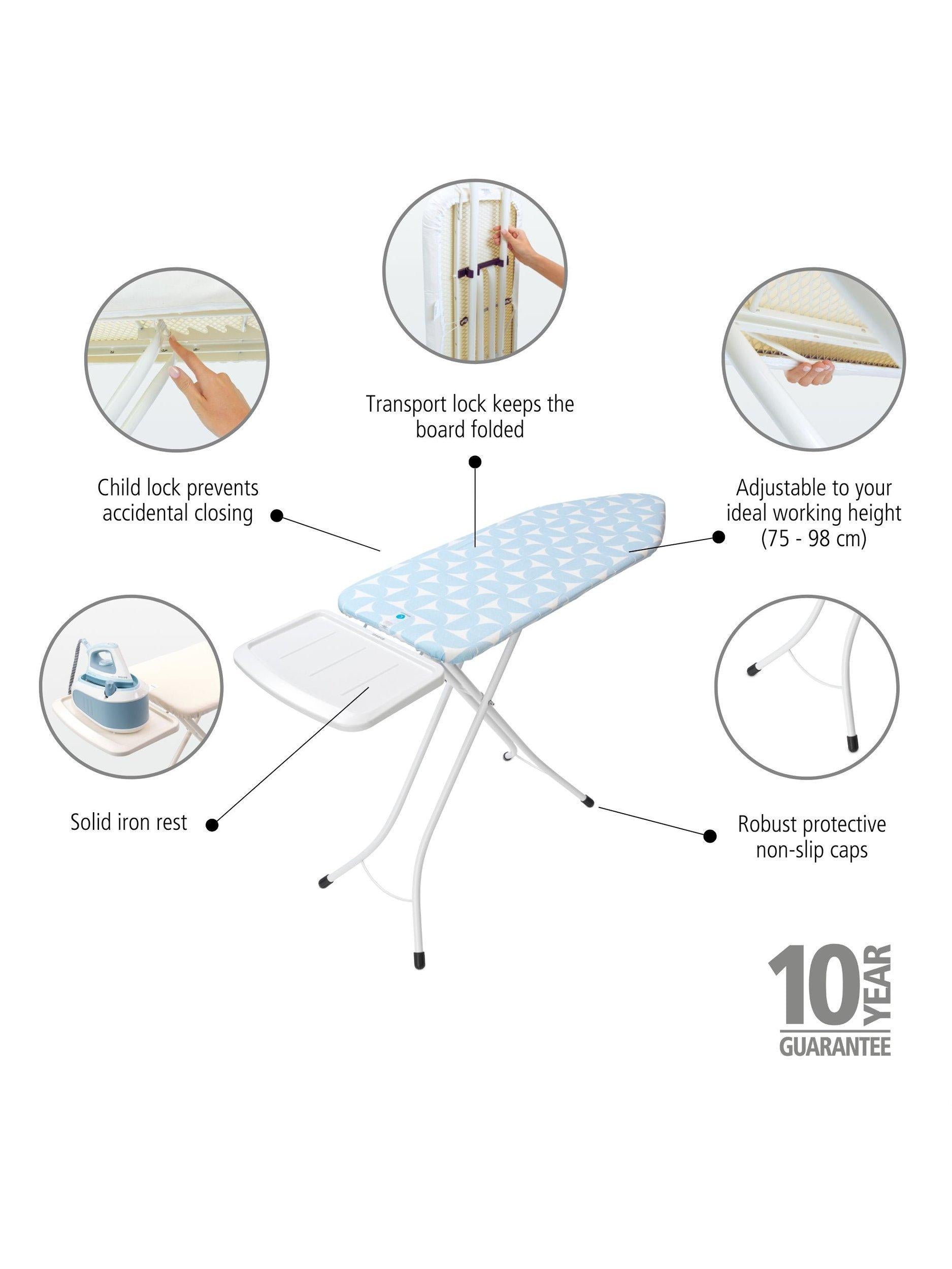 Brabantia ironing board C 124x45cm, UK version