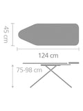 Brabantia ironing board C 124x45cm, UK version