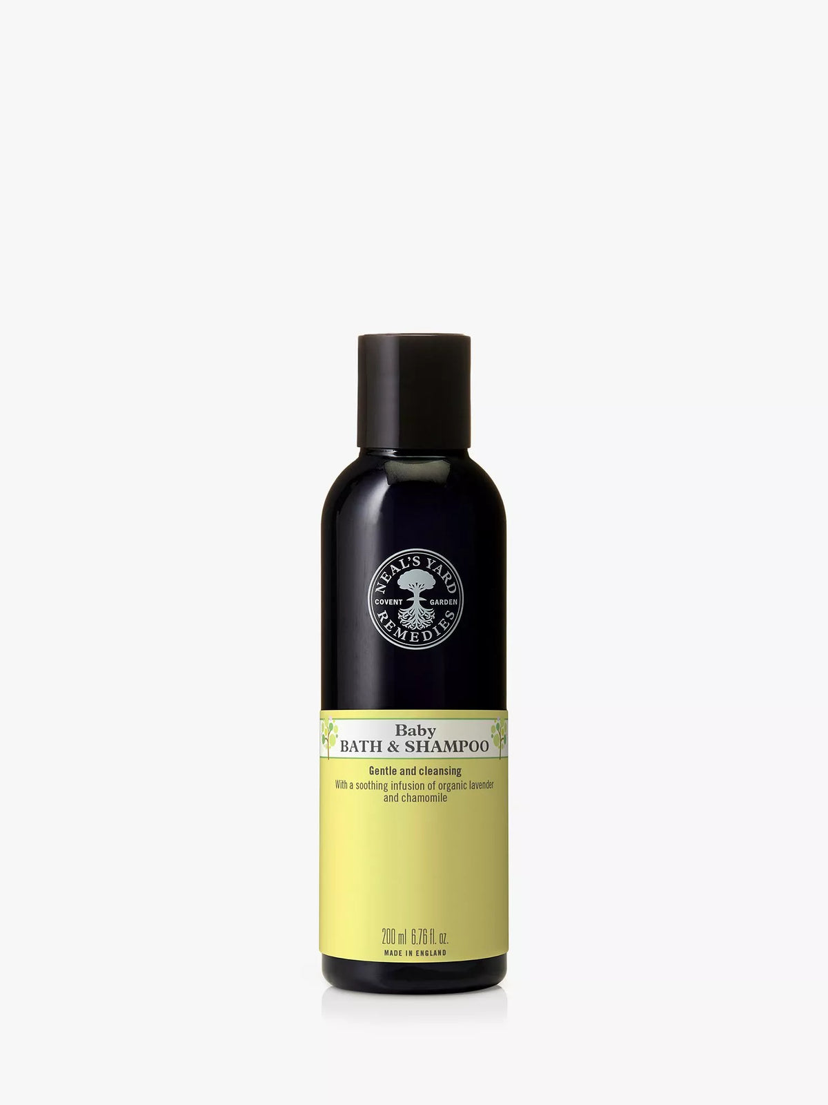 Neal's Yard Remedies Organic Baby Bath & Shampoo 200ml, imported from the UK