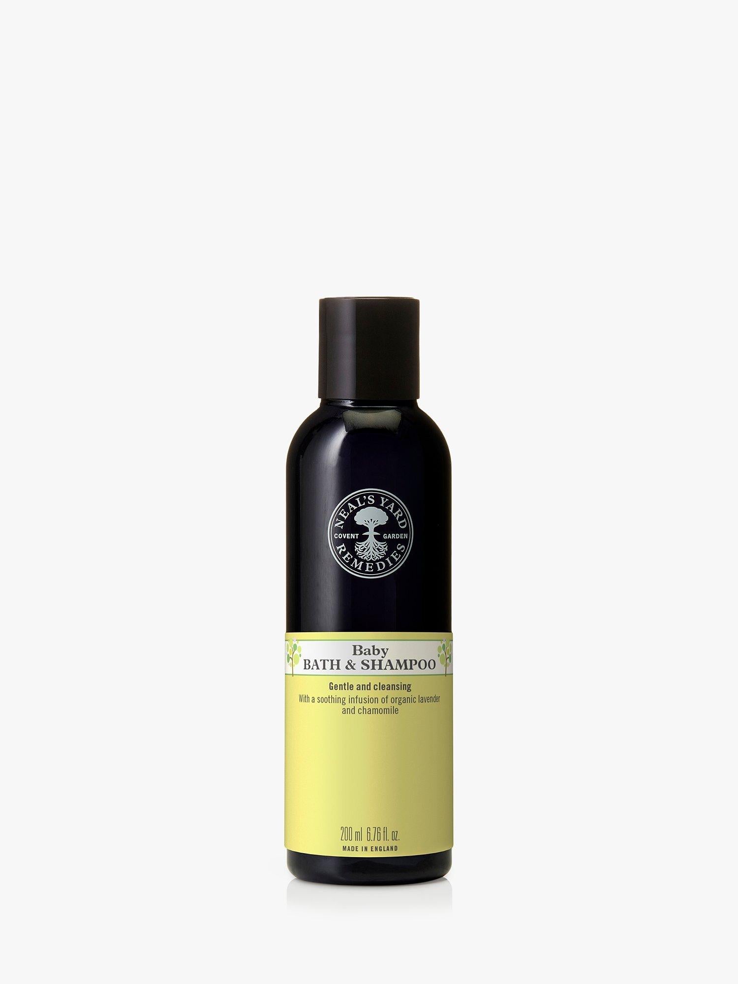 Neal's Yard Remedies Organic Baby Bath & Shampoo 200ml, imported from the UK