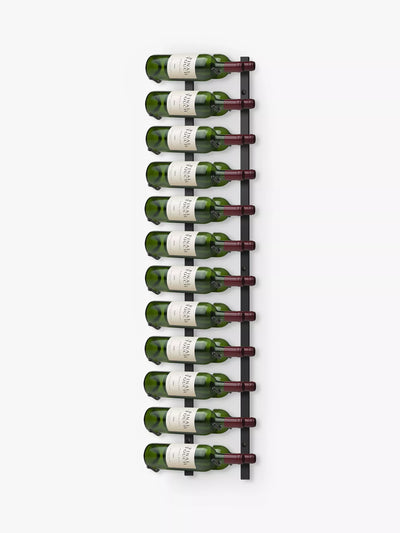 John Lewis Wall-Mounted Metal Wine Rack for 24 Bottles- Buy online at McGrocer