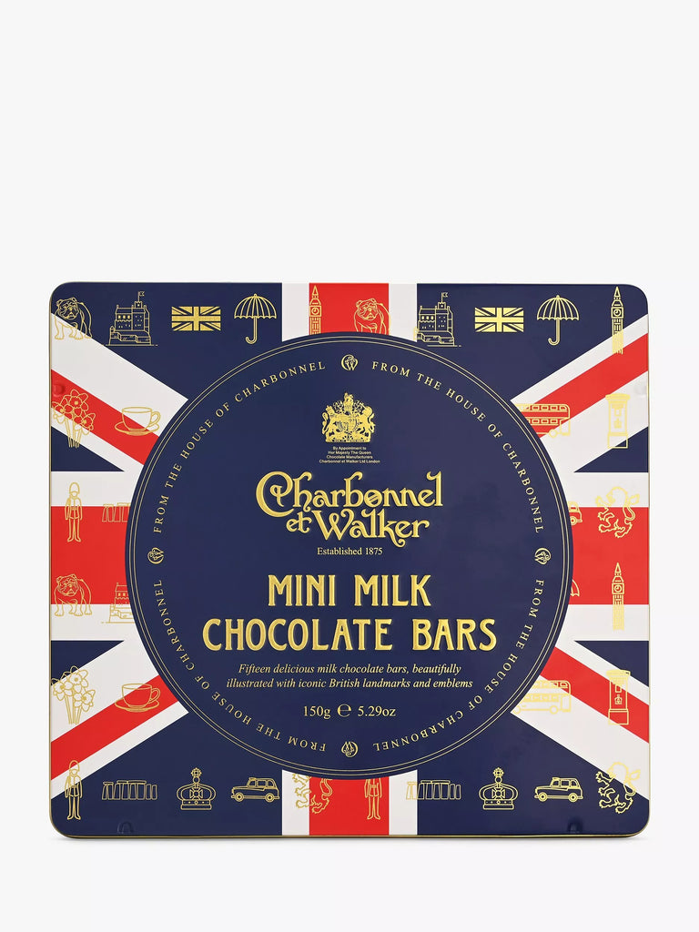 Charbonnel et Walker Tourism Mini Milk Chocolate Bars, 150g