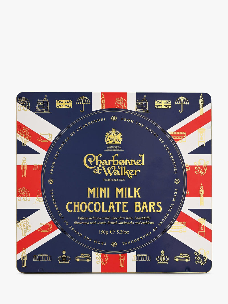 Charbonnel et Walker Tourism mini milk chocolate bars 150g - British product