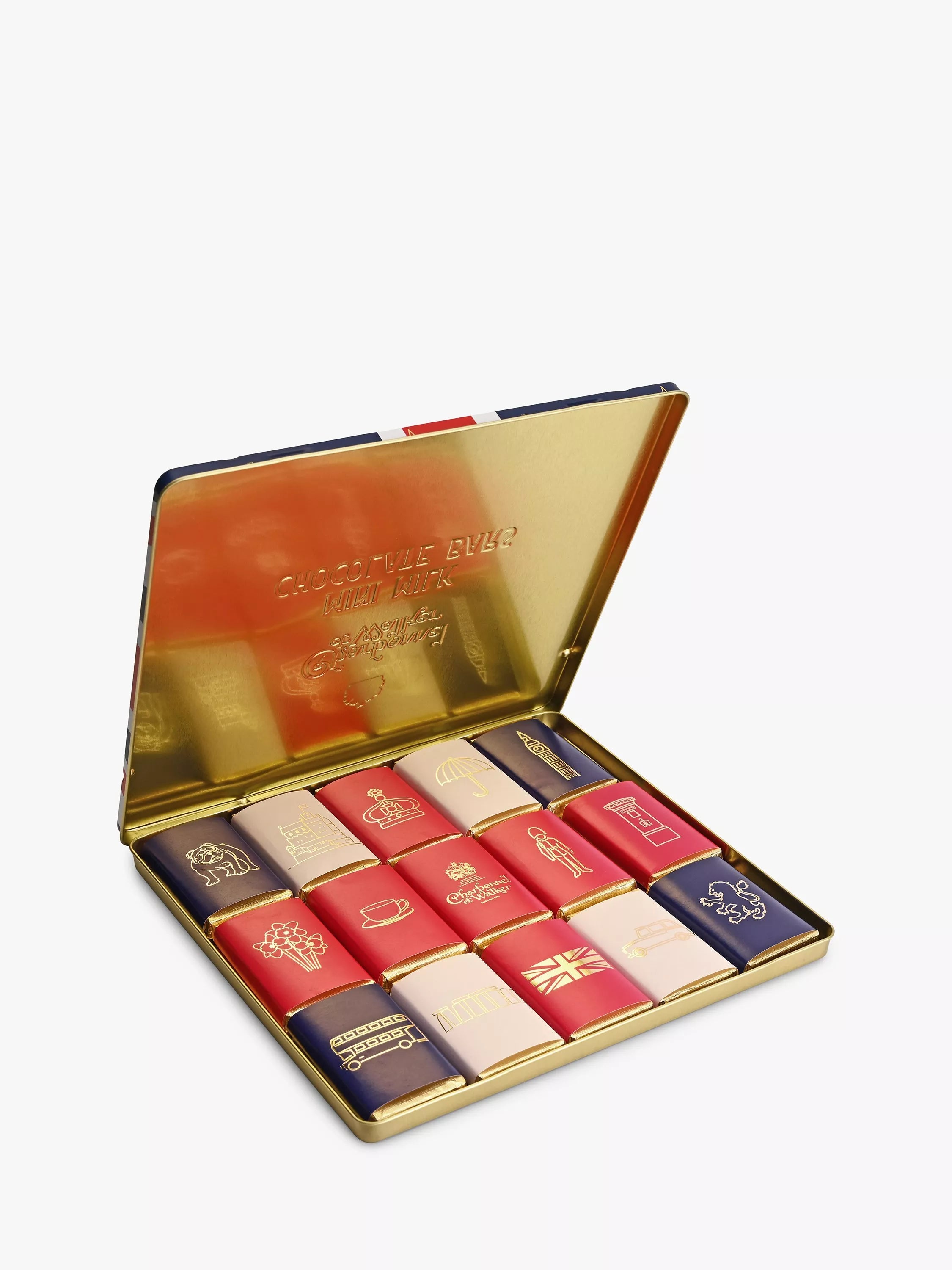 Charbonnel et Walker Tourism mini milk chocolate bars 150g - British product